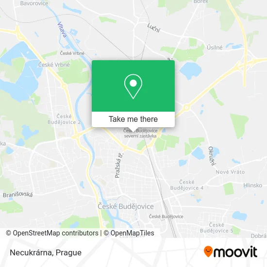 Карта Necukrárna