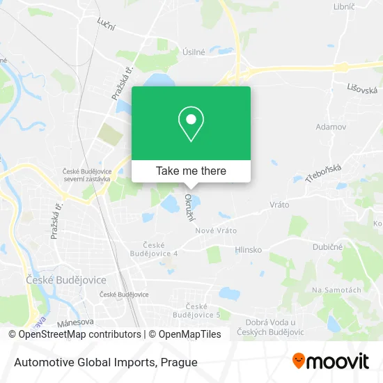 Карта Automotive Global Imports
