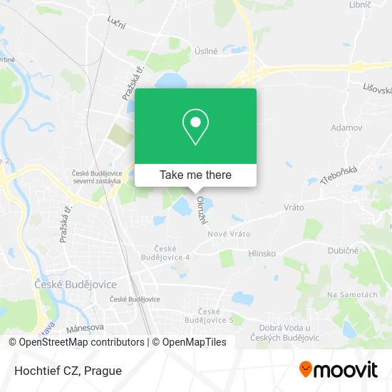 Карта Hochtief CZ