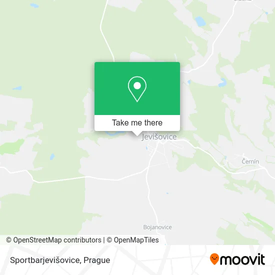 Карта Sportbarjevišovice