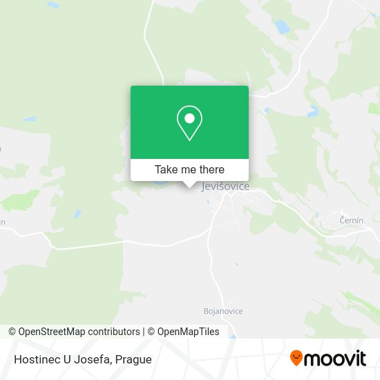 Карта Hostinec U Josefa