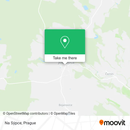 Карта Na Sýpce