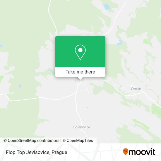 Карта Flop Top Jevisovice