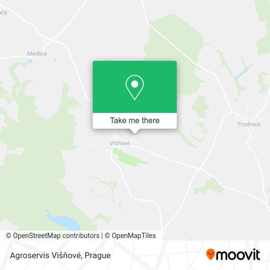 Карта Agroservis Višňové