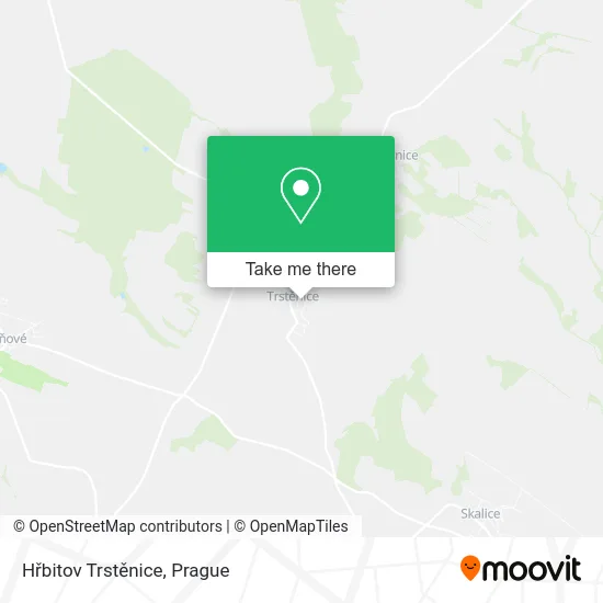 Карта Hřbitov Trstěnice
