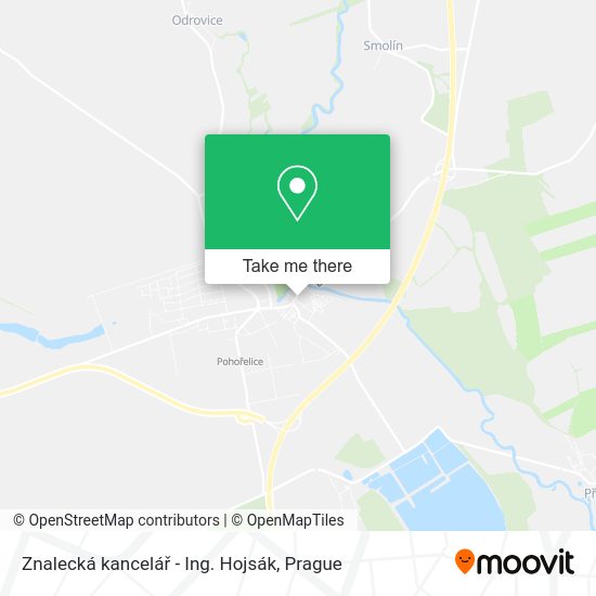 Карта Znalecká kancelář - Ing. Hojsák