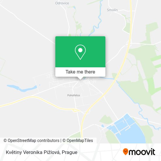 Карта Květiny Veronika Pižlová