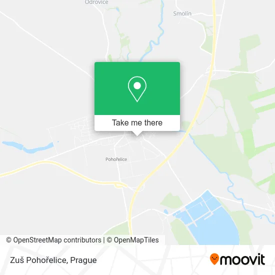 Карта Zuš Pohořelice