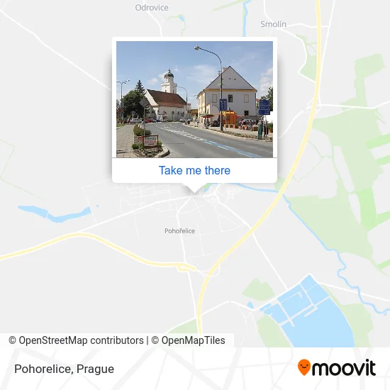 Карта Pohorelice