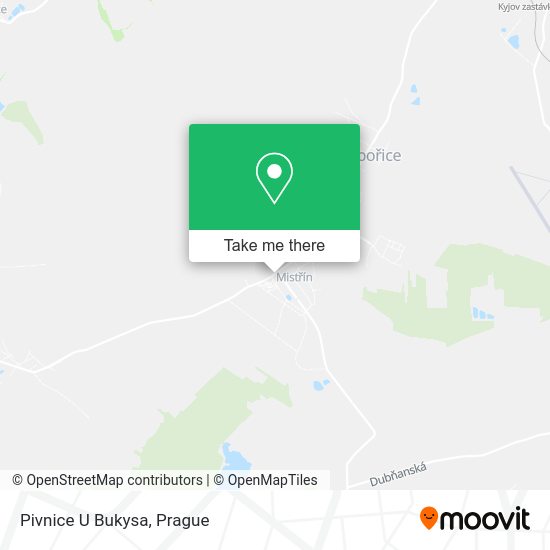 Карта Pivnice U Bukysa