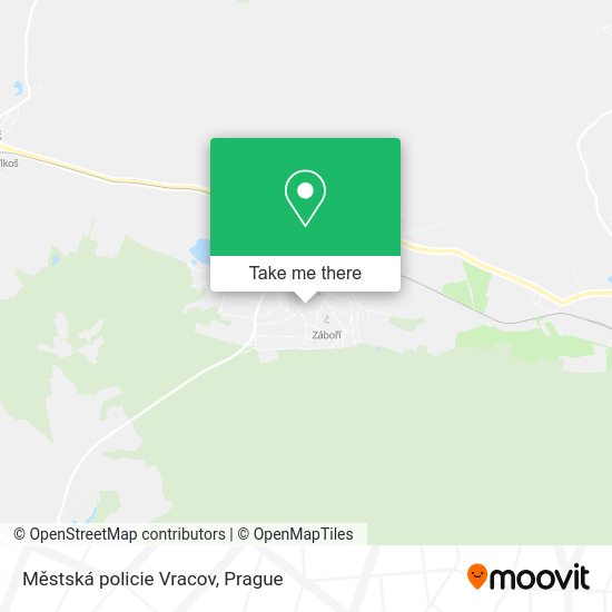 Карта Městská policie Vracov