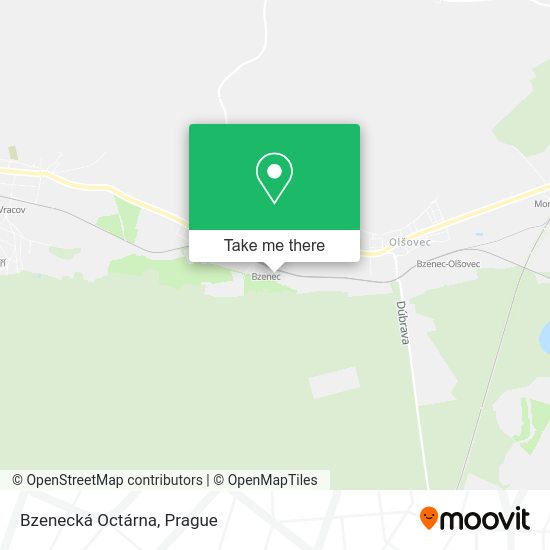 Карта Bzenecká Octárna