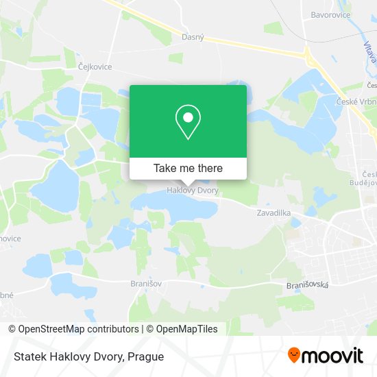 Карта Statek Haklovy Dvory