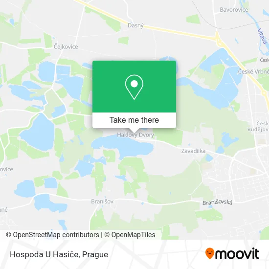 Карта Hospoda U Hasiče