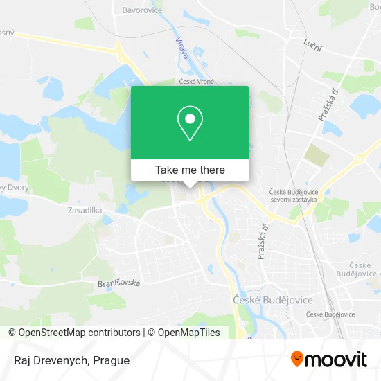 Карта Raj Drevenych