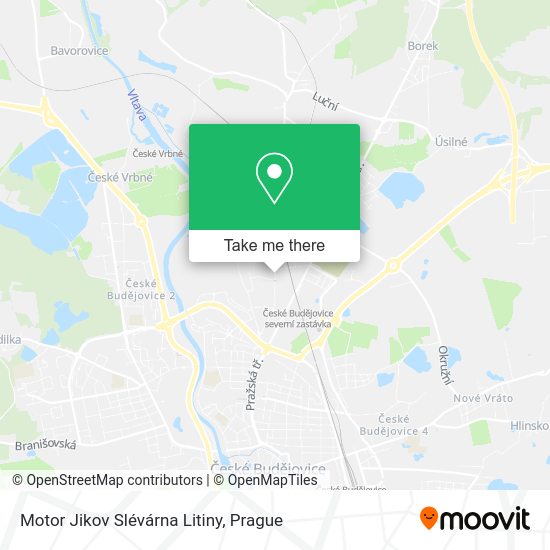 Карта Motor Jikov Slévárna Litiny