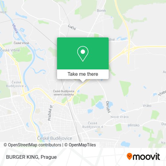 Карта BURGER KING