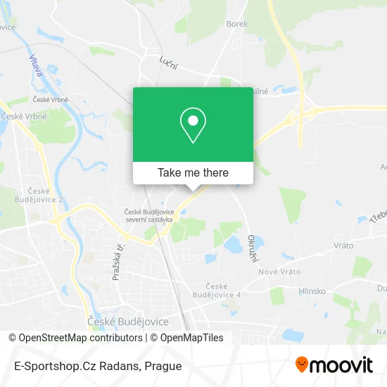 Карта E-Sportshop.Cz Radans