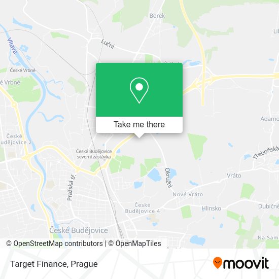 Target Finance map