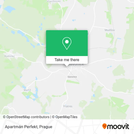 Карта Apartmán Perfekt