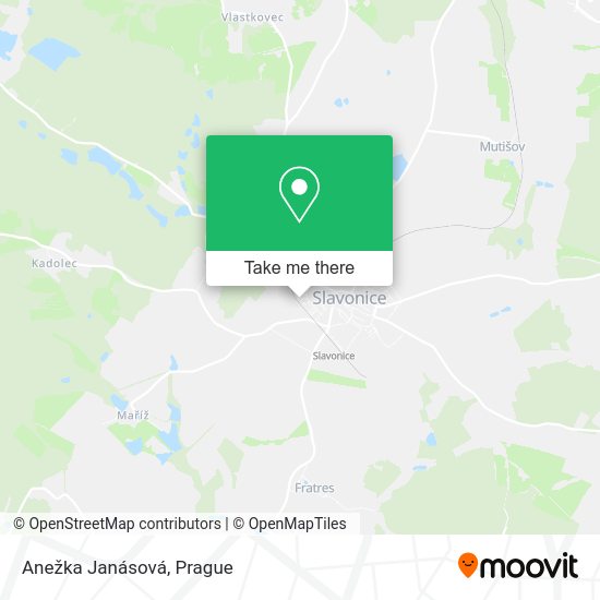 Anežka Janásová map