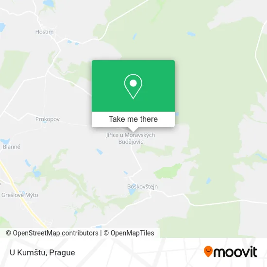 Карта U Kumštu