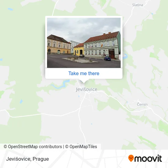 Карта Jevišovice