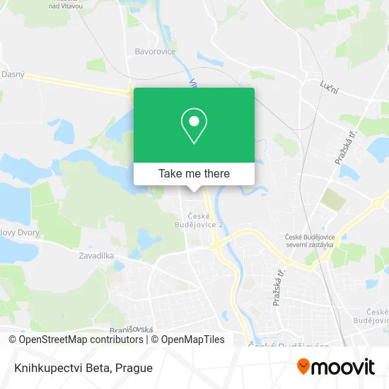 Карта Knihkupectvi Beta