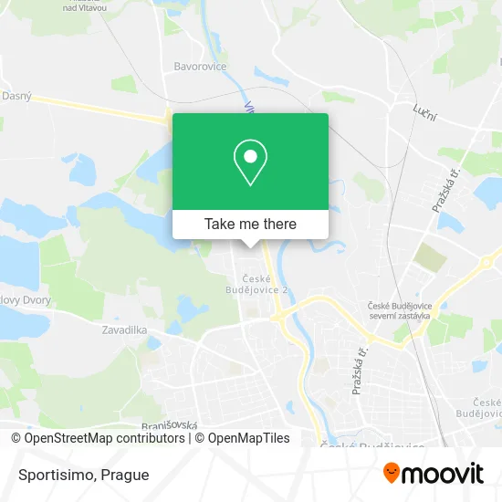 Карта Sportisimo