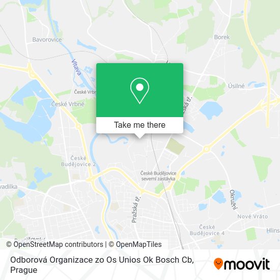 Карта Odborová Organizace zo Os Unios Ok Bosch Cb