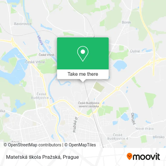 Mateřská škola Pražská map