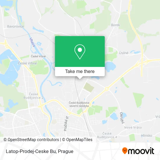 Карта Latop-Prodej-Ceske Bu