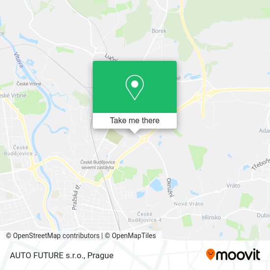Карта AUTO FUTURE s.r.o.