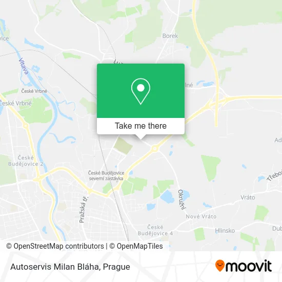 Карта Autoservis Milan Bláha
