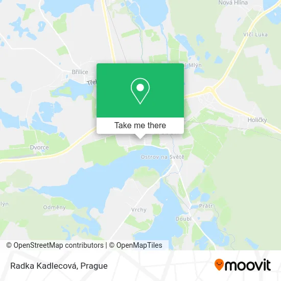 Карта Radka Kadlecová