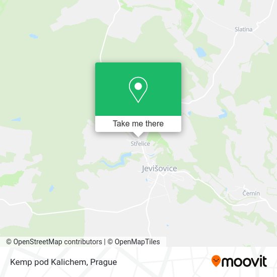 Карта Kemp pod Kalichem