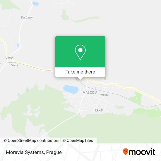 Карта Moravia Systems