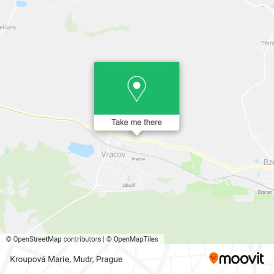Карта Kroupová Marie, Mudr