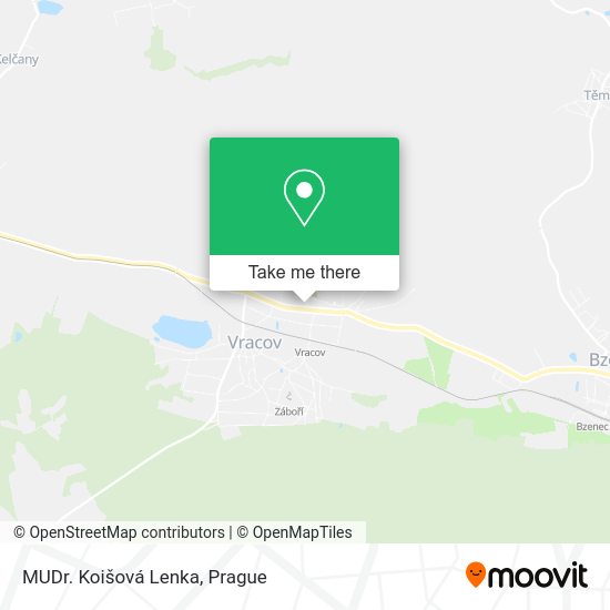 Карта MUDr. Koišová Lenka