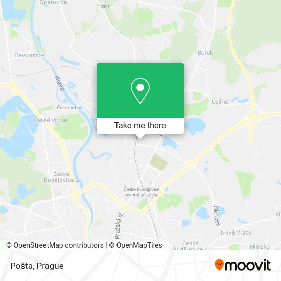 Pošta map