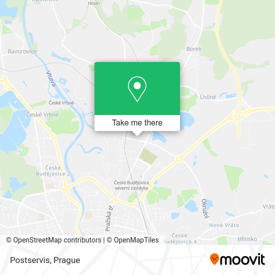 Карта Postservis