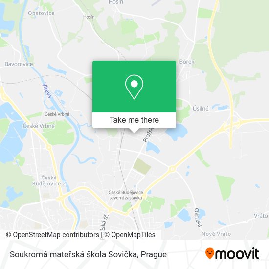 Soukromá mateřská škola Sovička map