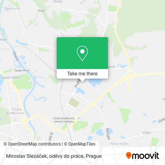 Miroslav Slezáček, oděvy do práce map