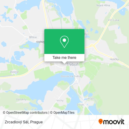 Zrcadlový Sál map