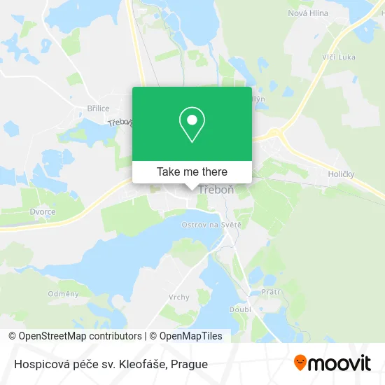 Карта Hospicová péče sv. Kleofáše