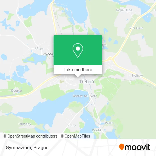 Карта Gymnázium