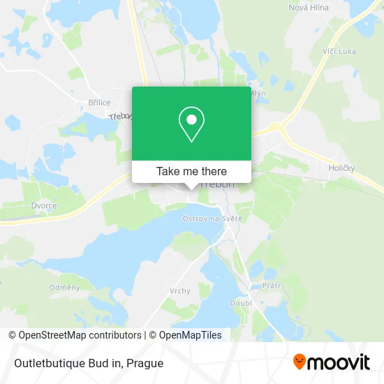 Карта Outletbutique Bud in