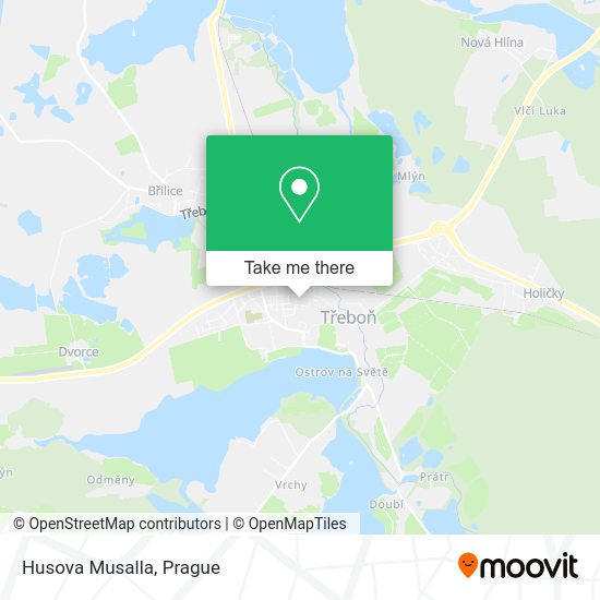 Карта Husova Musalla