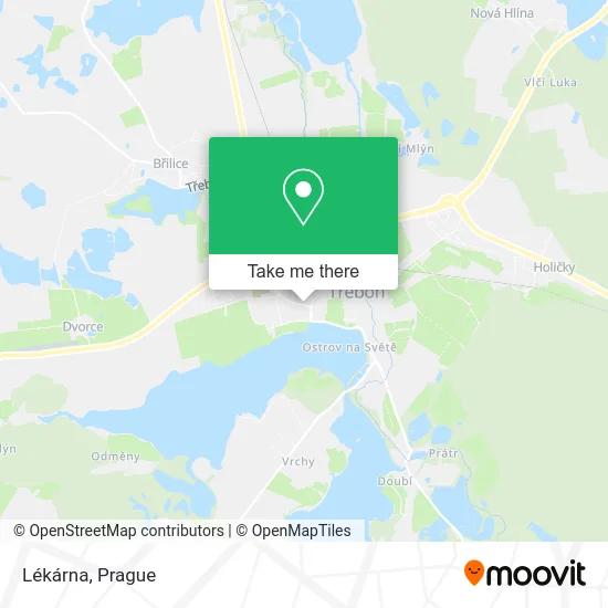 Карта Lékárna
