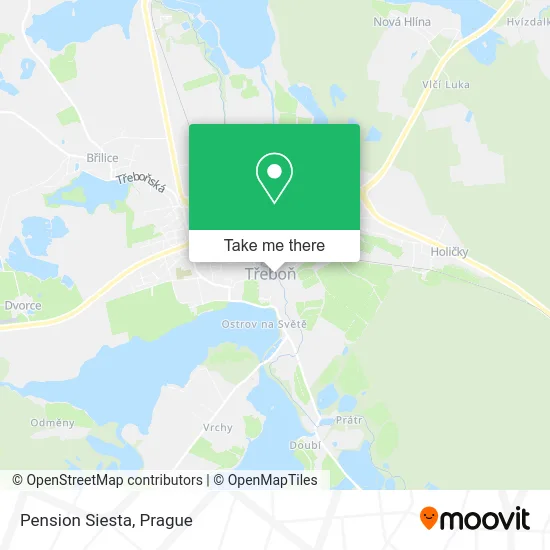 Карта Pension Siesta